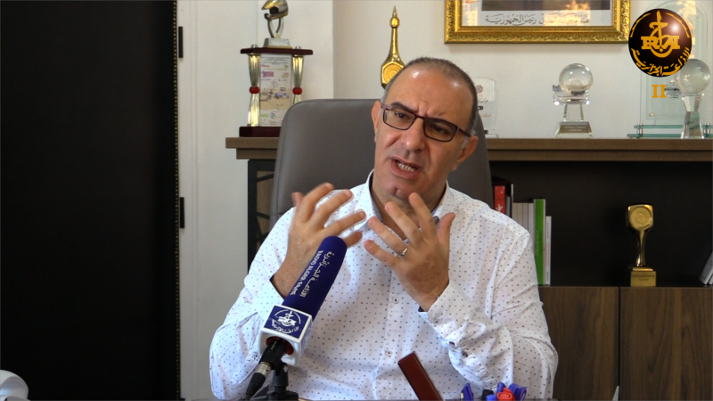 Mr. Mohamed Baghali le Directeur général de la Radio Algérienne.