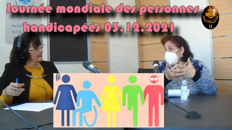 journée mondiale des personnes handicapées 03.12.2021.