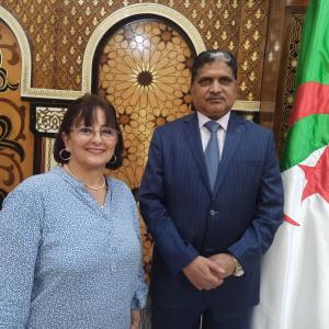 Le wali de Tlemcen, Moumen Mermouri.