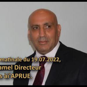 Mr. Dali Kamel Directeur des projets à l'agence nationale pour la promotion et la rationalisation de l'utilisation de l'énergie (APRUE).
