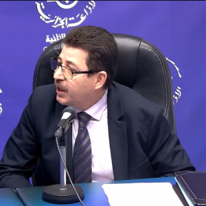 Mr Kherfi Menad, Directeur Général de l'entreprise Métro d'Alger EMA.