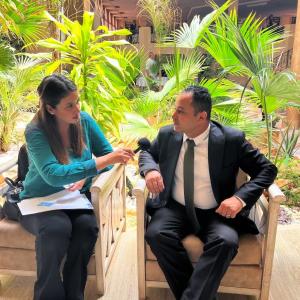 حوار النشرة