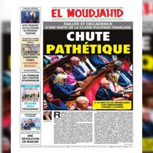El Moudjahid responds to "slanderous" publication by head of French right-wing party about Algeria