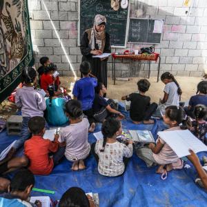 La destrucción del sistema educativo en Gaza