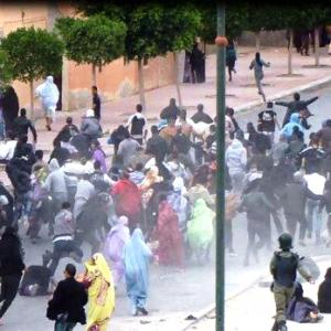 قمع صحراويين