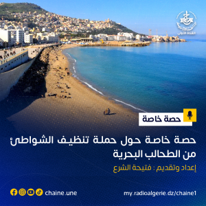 حصة خاصة حول حملة تنظيف الشواطئ من الطحالب البحرية