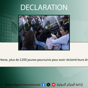 Maroc:  plus de 1200 jeunes poursuivis pour avoir réclamé leurs droits