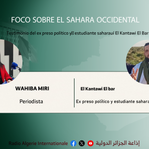 Ex preso político y estudiante saharauí