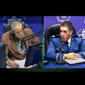 Preview image for the video ". commissaire Amran Brahim représentant de la dgsn en direct avec Malek hemmaidi,".