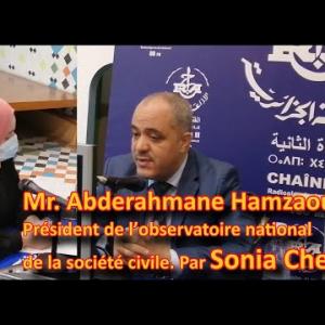 Preview image for the video "Mr.Abderahmane Hamzaoui président de l’observatoire national de la société civile.".