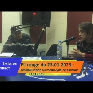 Preview image for the video "File rouge du 23.01.2023 ; sensibilisation au monoxyde de carbone.".