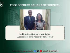 FOCO SOBRE EL SAHARA OCCIDENTAL