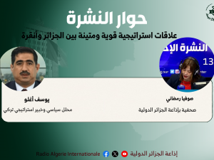المحلل السياسي والخبير الإستراتيجي يوسف أغلو يثمن قوة العلاقات الإستراتيجية الجزائرية التركية