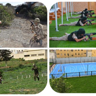 الأكاديمية العسكرية لشرشال الرئيس هواري بومدين الناحية العسكرية الأولى. ربورتاج