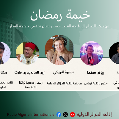 من بركة الصيام إلى فرحة العيد.. خيمة رمضان تكتسي ببهجة الفطر