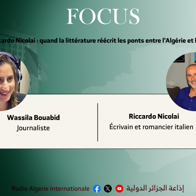 Riccardo Nicolai : quand la littérature réécrit les ponts entre l’Algérie et l’Italie