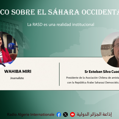 La RASD es una realidad institucional 