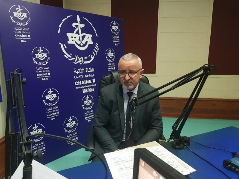 Mr Abdelli djaafar chargé de la gestion administrative de la caisse nationale des Retraites. 