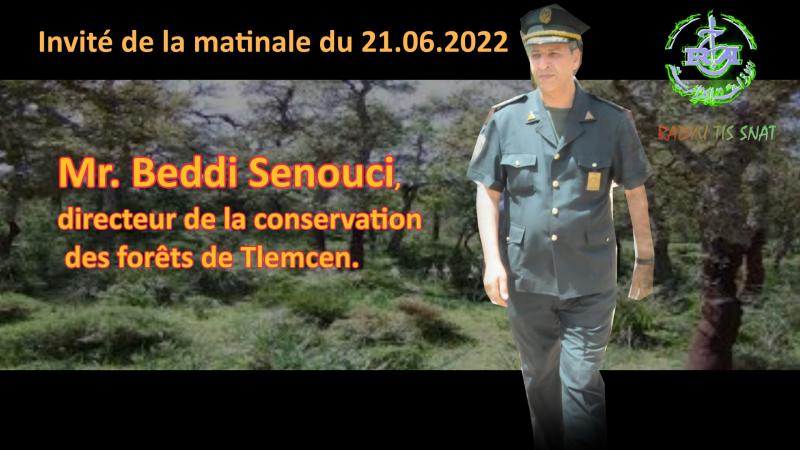 Mr. Beddi Senouci, directeur de la conservation des forêts de Tlemcen.