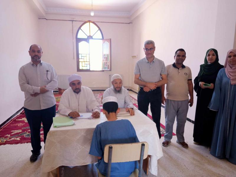 اقبال حفظة القرآن على المسابقات التصفوية الولائية المؤهلة للمسابقة الوطنية 26 مدرسة عبد الرحمان جلفة ربورتاج
