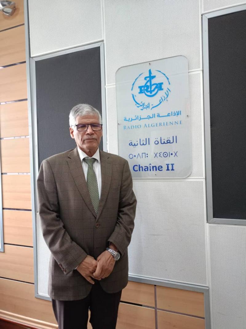  L'ambassadeur de la République arabe sahraouie démocratique (RASD) auprès de l'Algérie, Abdelkader Taleb Omar