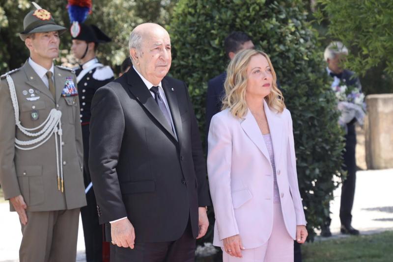 Visite d'État en Italie : le président Tebboune accueilli avec les honneurs à Rome