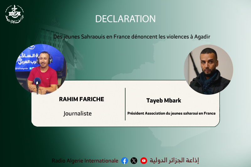 Président Association du jeunes saharaui en France