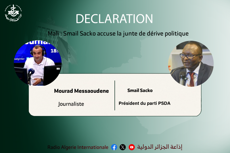  Mali : Smail Sacko accuse la junte de dérive politique